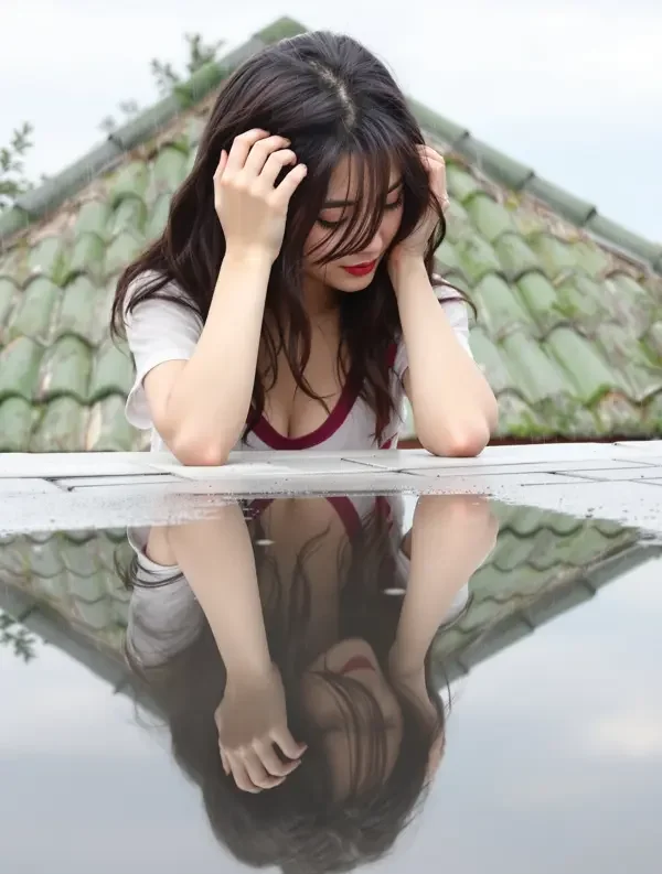 三级片 雨后你还在楼下 甜宠短剧 剧情海报