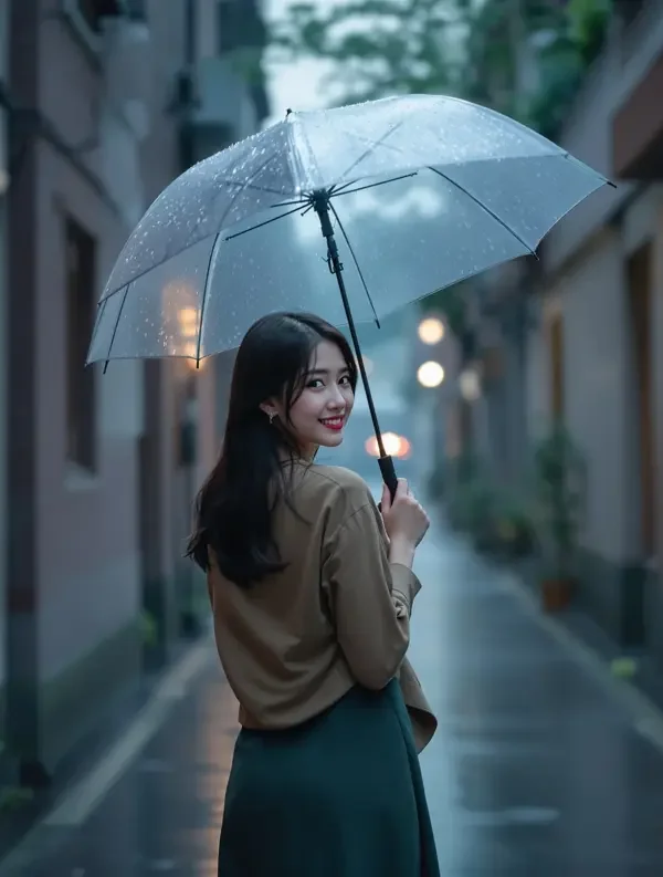 三级片 雨天记得带伞 甜宠短剧 剧情海报