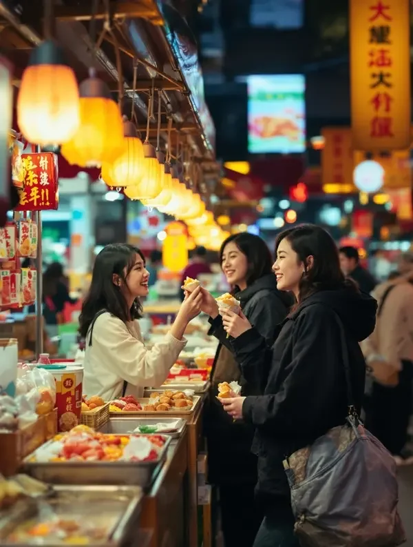 三级片 夜市里抢来的那口小吃 台湾偶像剧 剧情海报